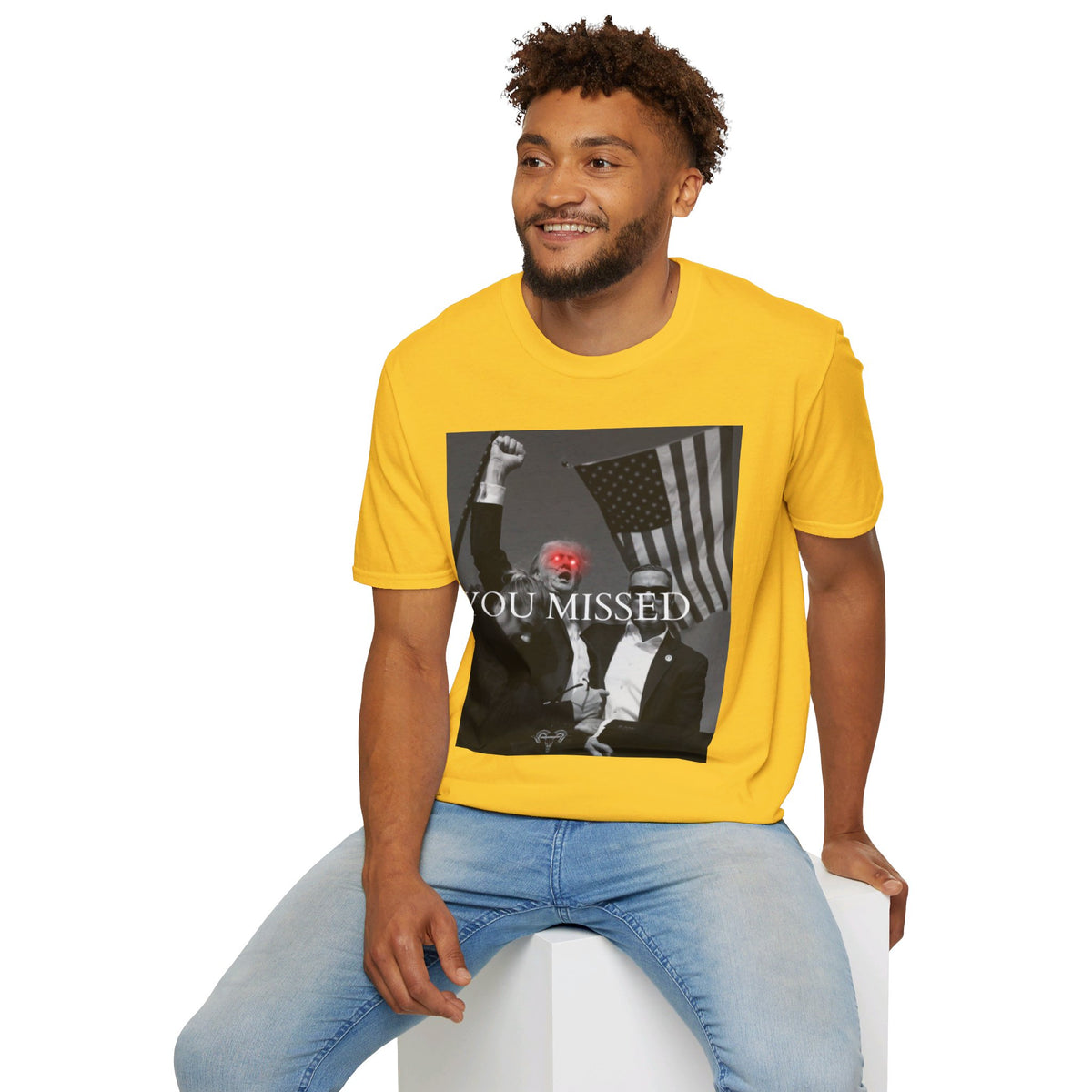 Trump You Missed Unisex Softstyle T-Shirt