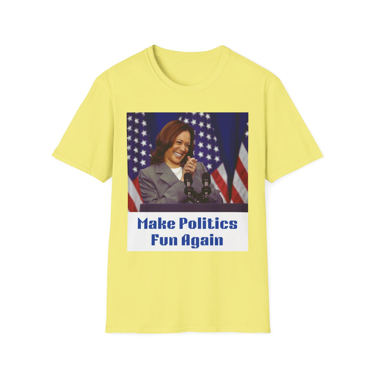 Harris Makes Politics Fun Again Unisex Softstyle T-Shirt