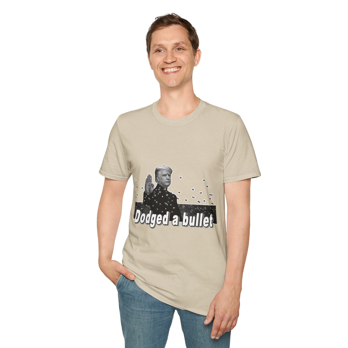 Trump Dodged a Bullet Unisex T-Shirt