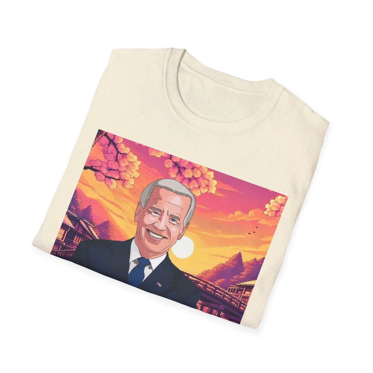 Biden Time to Say Goodbye Unisex Softstyle T-Shirt
