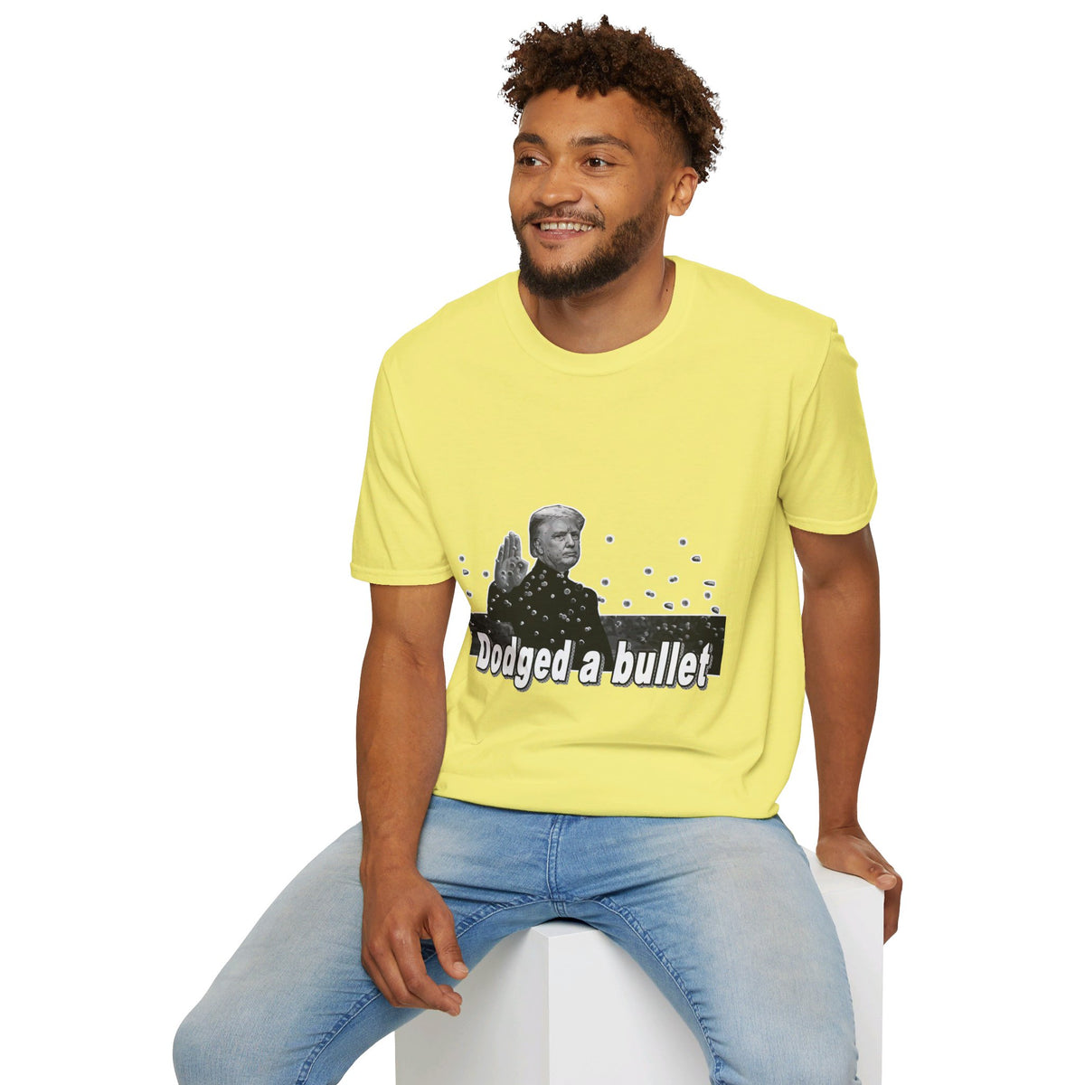 Trump Dodged a Bullet Unisex T-Shirt