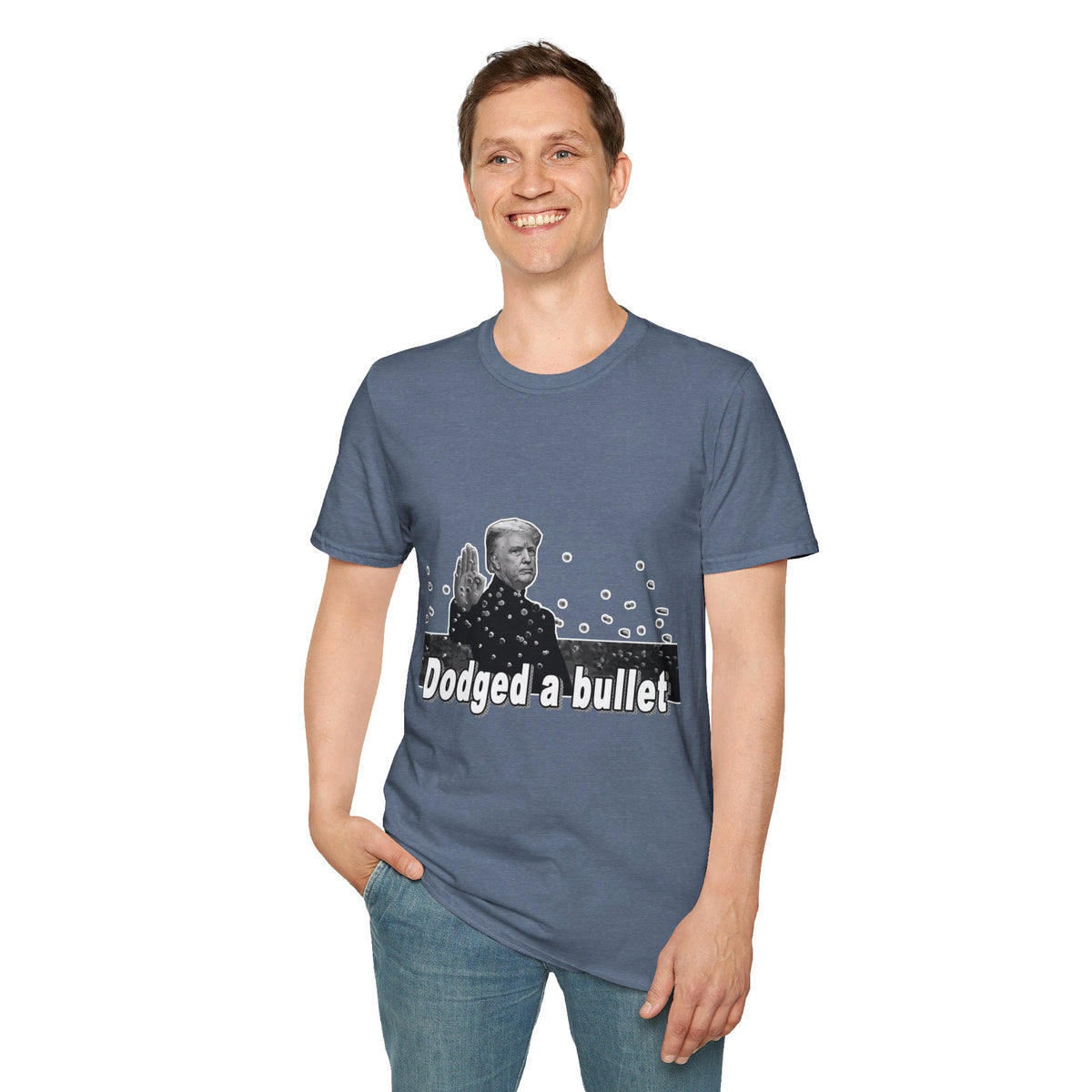 Trump Dodged a Bullet Unisex T-Shirt